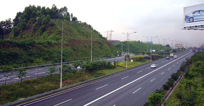 青銀高速護坡生態植被